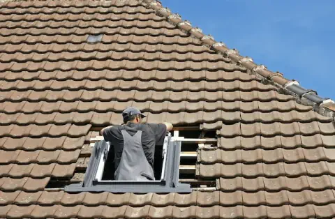 Pose de velux - Beurlay